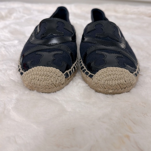 Tory Burch Blue Espadrille Slip-Ons - Picture 5 of 9